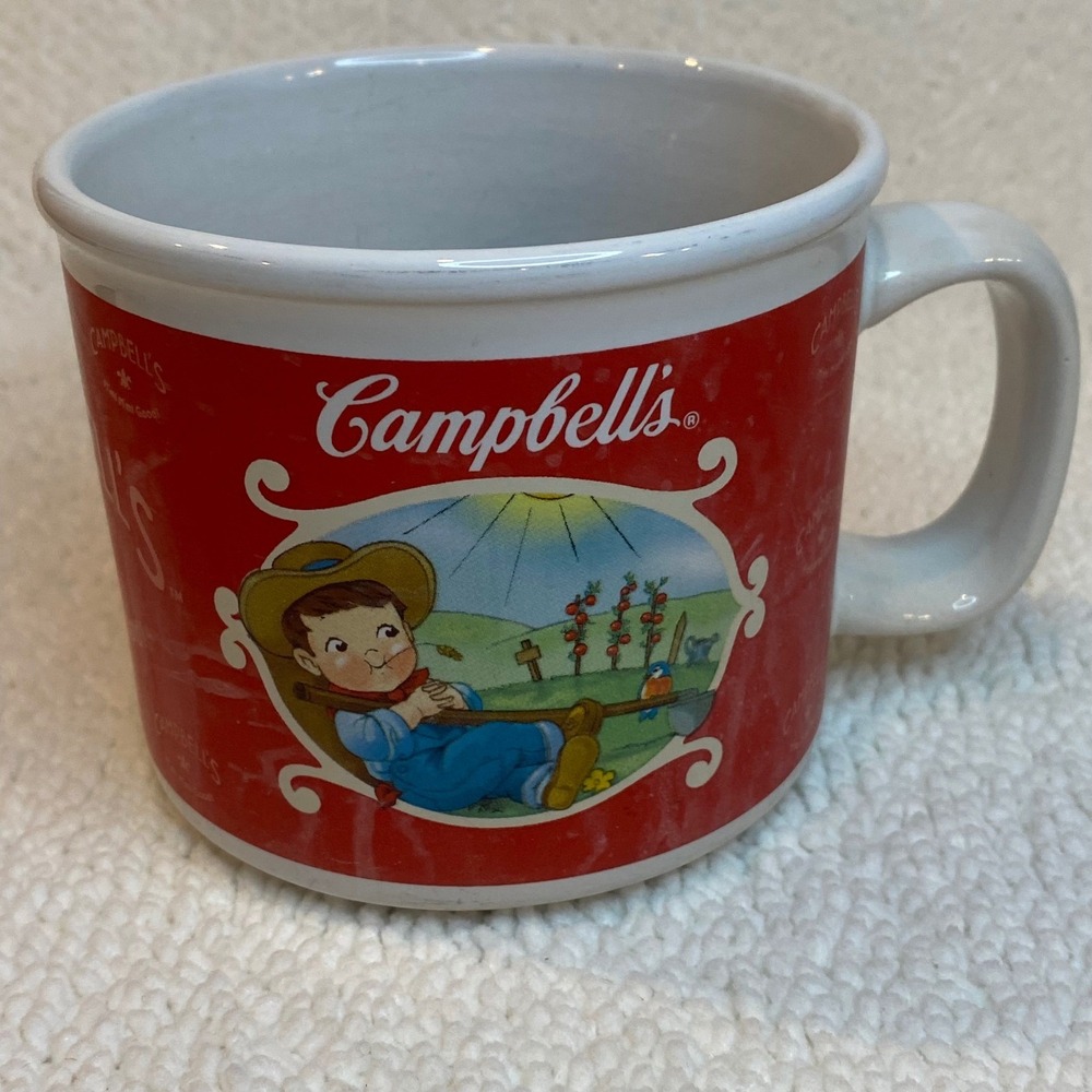 Campbell's Soup Kids Ceramic Mug 2002 Vintage‎ Collectible Kitchenware Drinkware